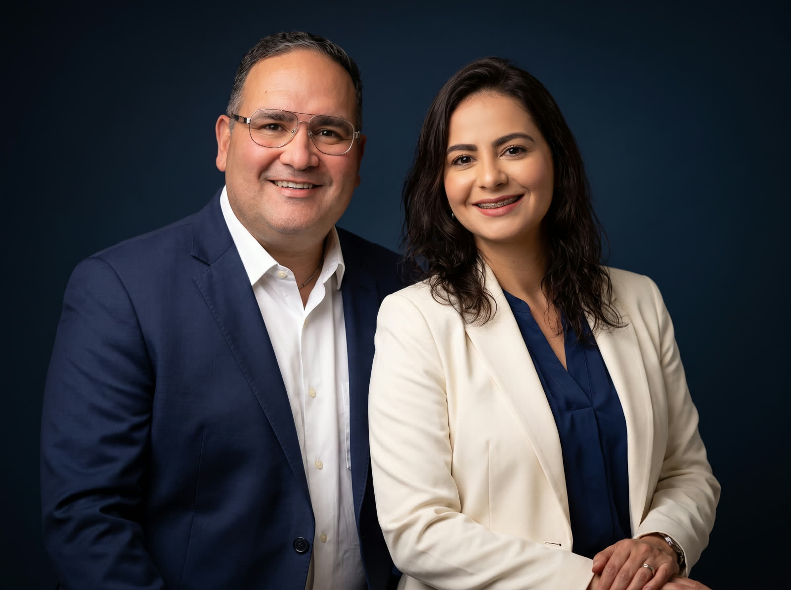 Luciano y Jhanna, fundadores de Valero Insurance Group